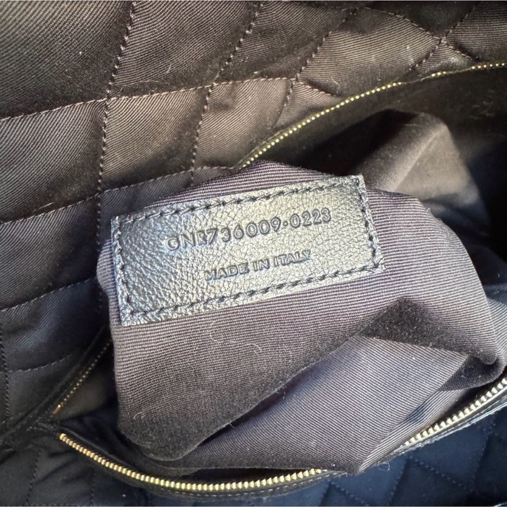🔥 YSL - Saint Laurent ES Giant Travel Weekender Bag in quilted leather - Picture 15 of 15
